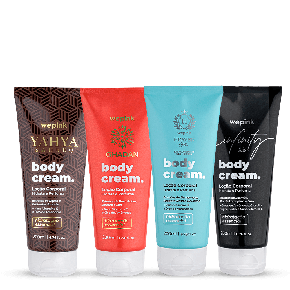 Kit Body Cream Yahya+ Infinity Xis + Heaven Blue + Ghadan